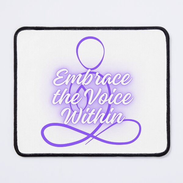 Item preview, Embrace the Voice Within Purple designed and sold by MysticWhisper.