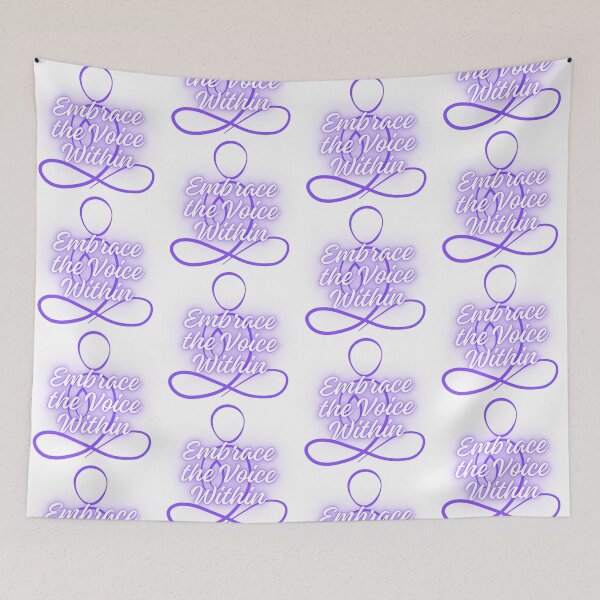 Item preview, Embrace the Voice Within Purple designed and sold by MysticWhisper.