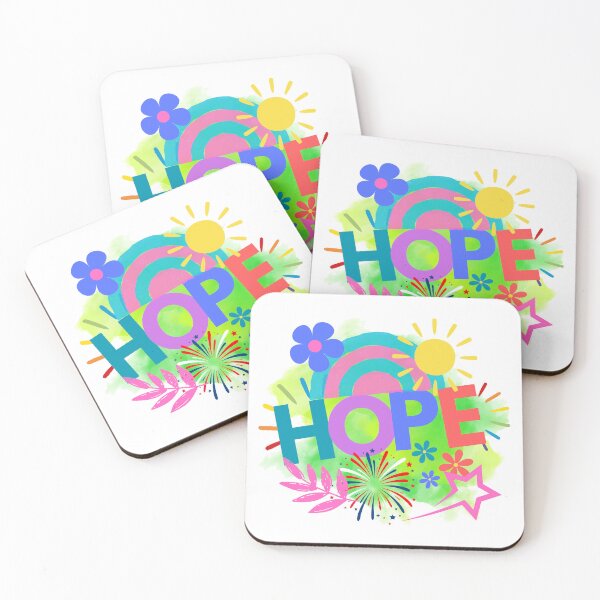 Item preview, Hope with Flowers, Sunshine and Rainbows designed and sold by RiadMannan.