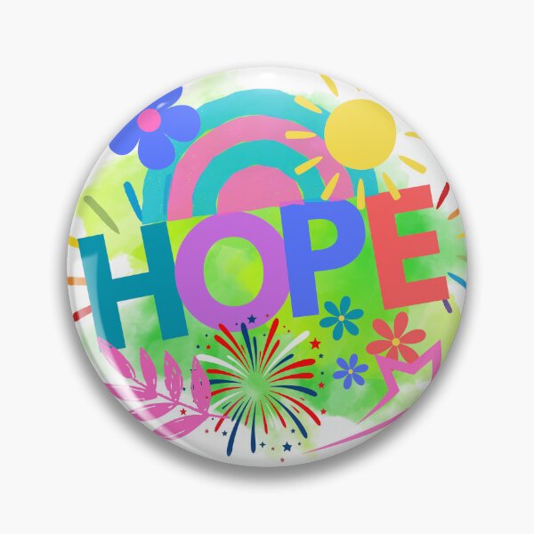 Item preview, Hope with Flowers, Sunshine and Rainbows designed and sold by RiadMannan.