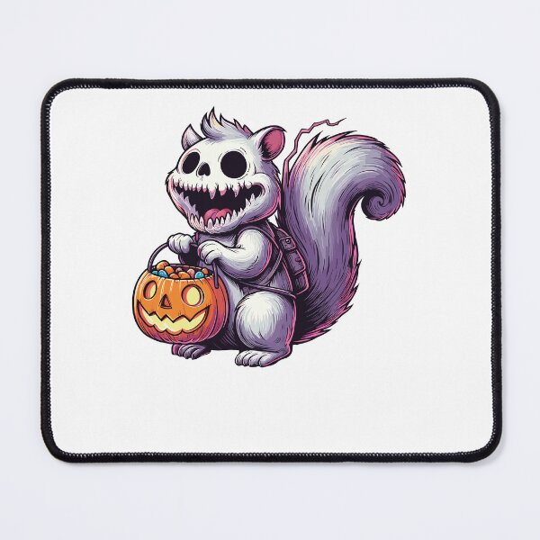 Item preview, Squirrel Scary Halloween Ghost Spooky Pumpkin Candy designed and sold by Artistoos.