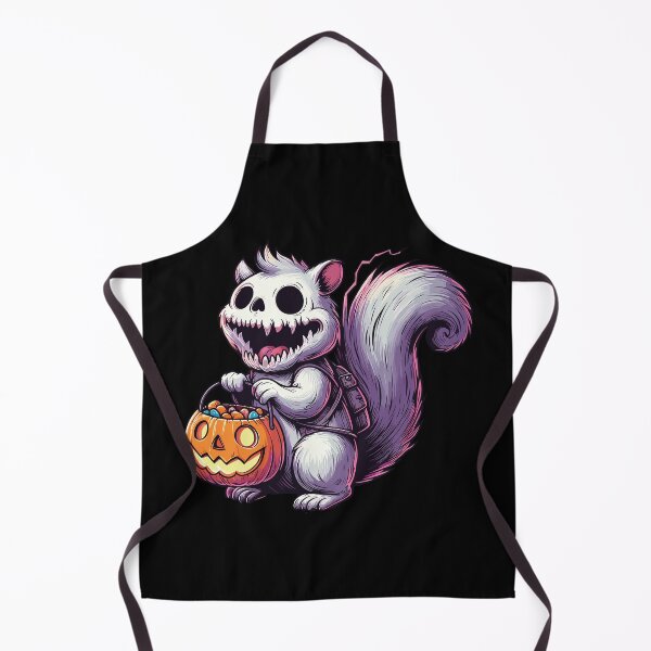 Item preview, Squirrel Scary Halloween Ghost Spooky Pumpkin Candy designed and sold by Artistoos.