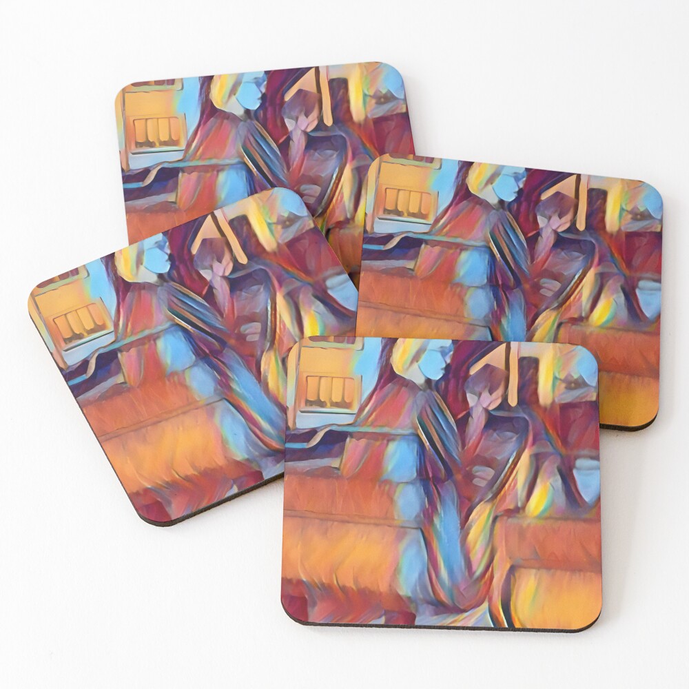 Item preview, Coasters (Set of 4) designed and sold by pinkyjainpan.