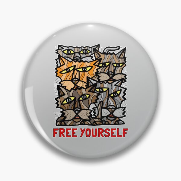 "Free Yourself" Pin