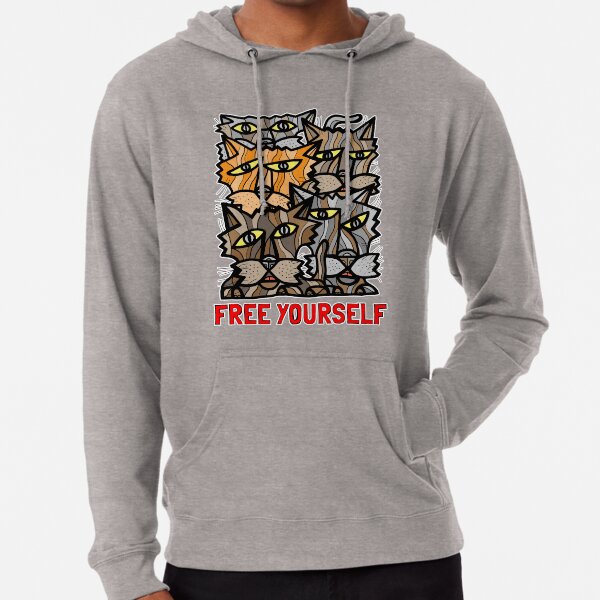 "Free Yourself" Lightweight Hoodie