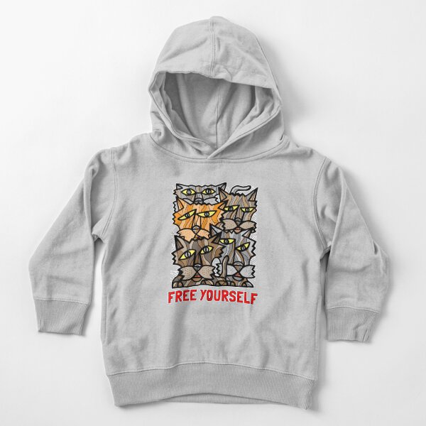 "Free Yourself" Toddler Pullover Hoodie