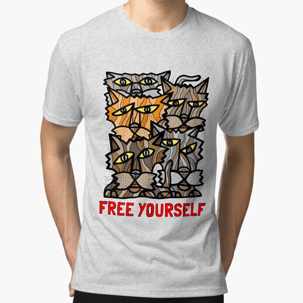"Free Yourself" Tri-blend T-Shirt