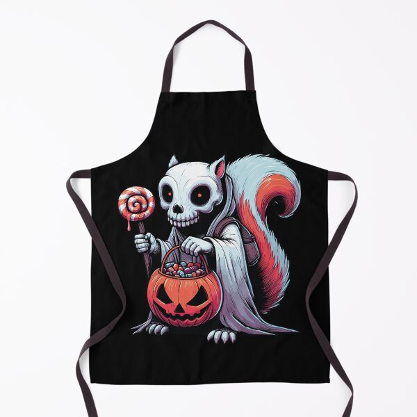 Item preview, Squirrel Scary Halloween Ghost Spooky Pumpkin Candy designed and sold by Artistoos.