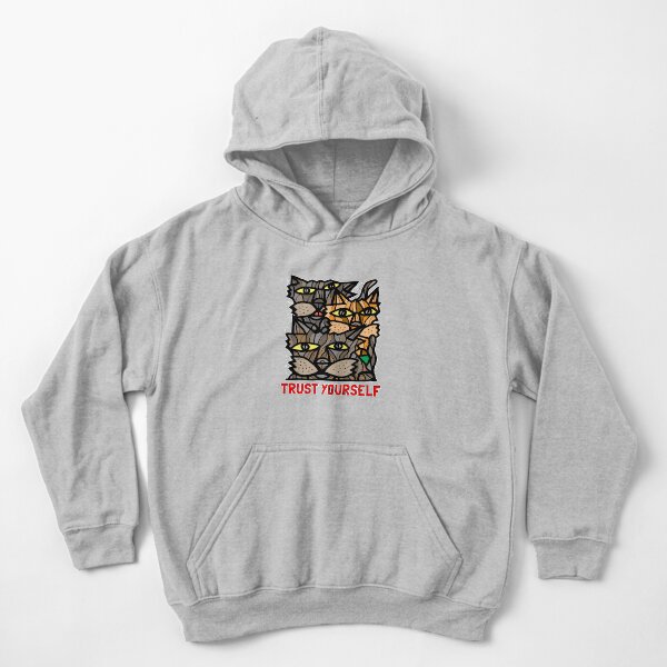 "Trust Yourself" Kids Pullover Hoodie