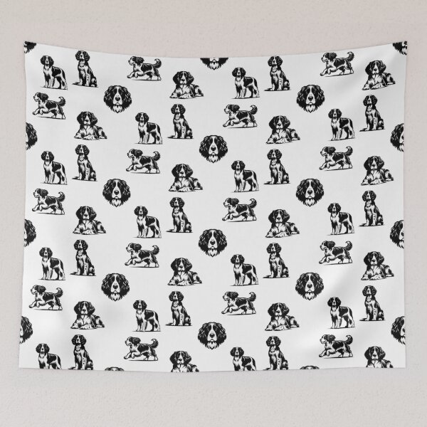 Item preview, Welsh Springer Spaniels Black Silhouette designed and sold by TheAnimalZ00.