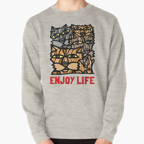 "Enjoy Life" Pullover Sweatshirt