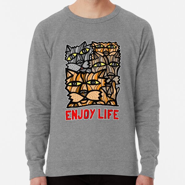 "Enjoy Life" Lightweight Sweatshirt