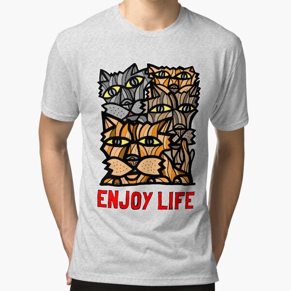 "Enjoy Life" Tri-blend T-Shirt