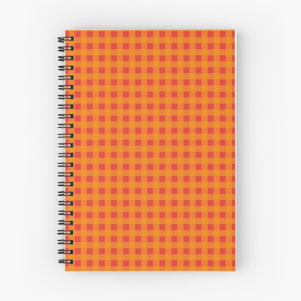 Item preview, Vibrant Gingham Pattern in Red and Orange designed and sold by ModdiesColors.