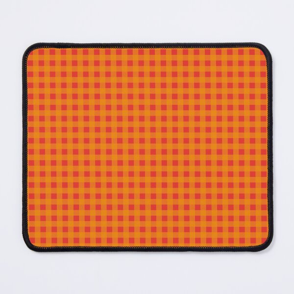 Item preview, Vibrant Gingham Pattern in Red and Orange designed and sold by ModdiesColors.