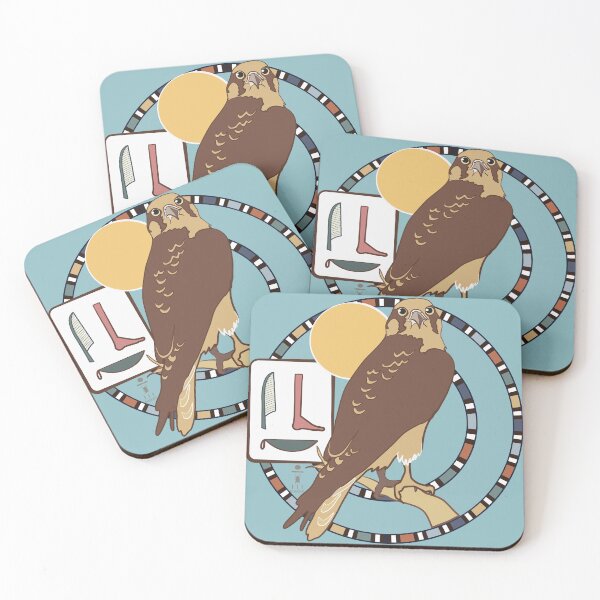Item preview, Ancient Egyptian Falcon mascot designed and sold by Aakheperure.