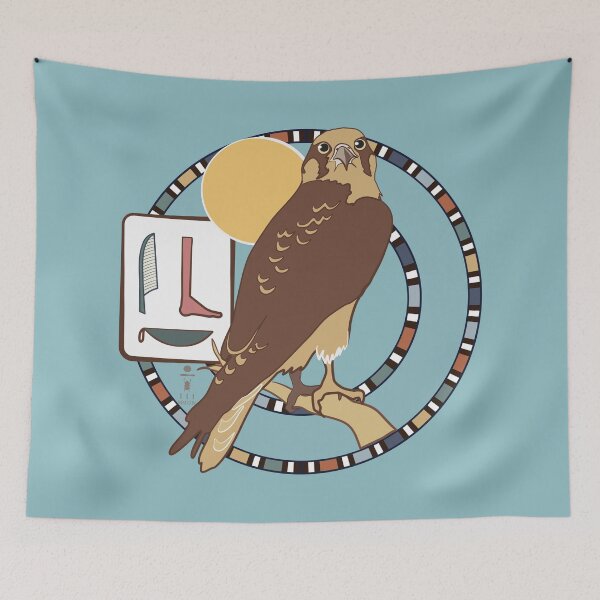 Item preview, Ancient Egyptian Falcon mascot designed and sold by Aakheperure.