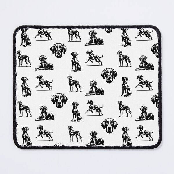 Item preview, Vizsla Dogs Black Silhouette designed and sold by TheAnimalZ00.