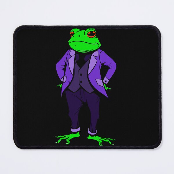 Item preview, Slim the Frog designed and sold by BubbledBuddies.
