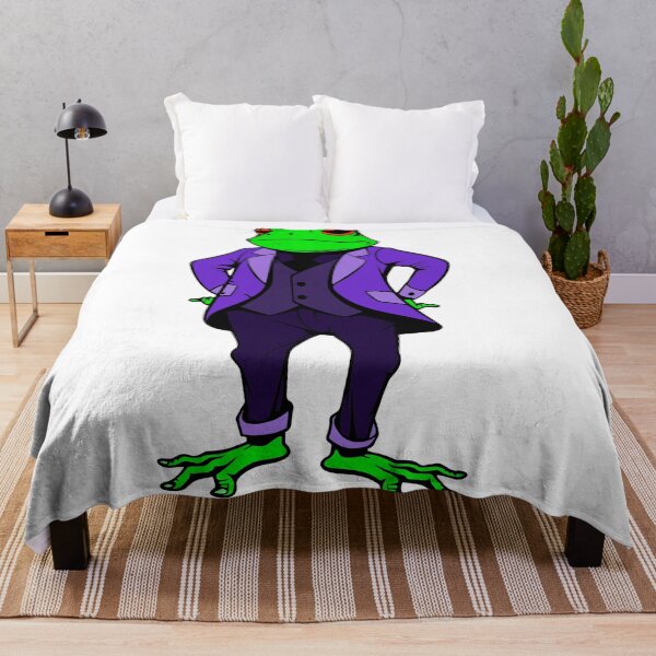 Item preview, Slim the Frog designed and sold by BubbledBuddies.