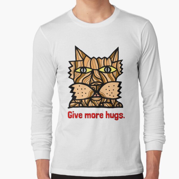 "Give More Hugs" Long Sleeve T-Shirt