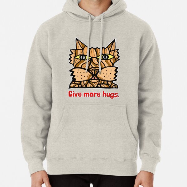 "Give More Hugs" Pullover Hoodie