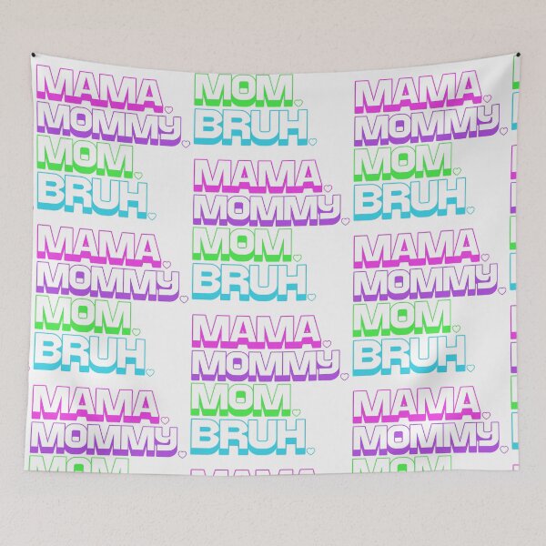 Item preview, MAMA,MOMMY,MOM,BRUH STICKERS AND MORE designed and sold by CRandRRstickers.