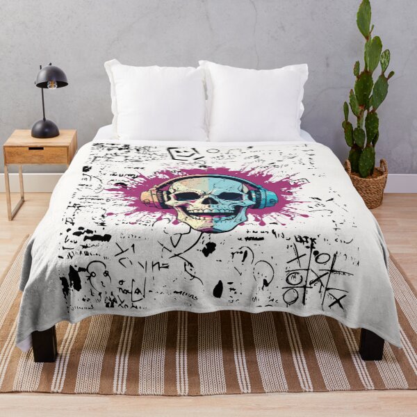 Item preview, graffiti skull designed and sold by ShirtSensations.