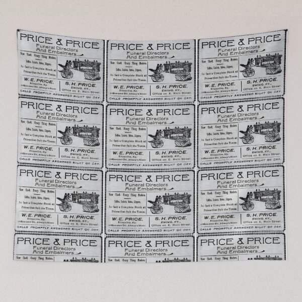 Item preview, Price & Price Funeral Directors And Embalmers designed and sold by JoezPlace.