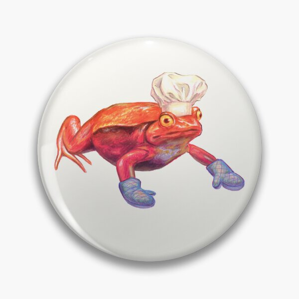 Item preview, frog chef designed and sold by Zack Stith.