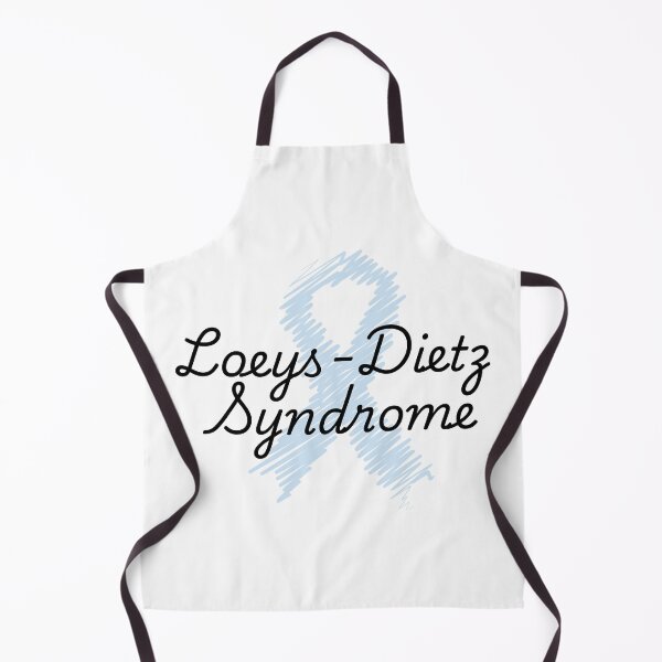 Item preview, Loeys-Dietz Syndrome Minimalist Print with Awareness Ribbon designed and sold by tissueissues.