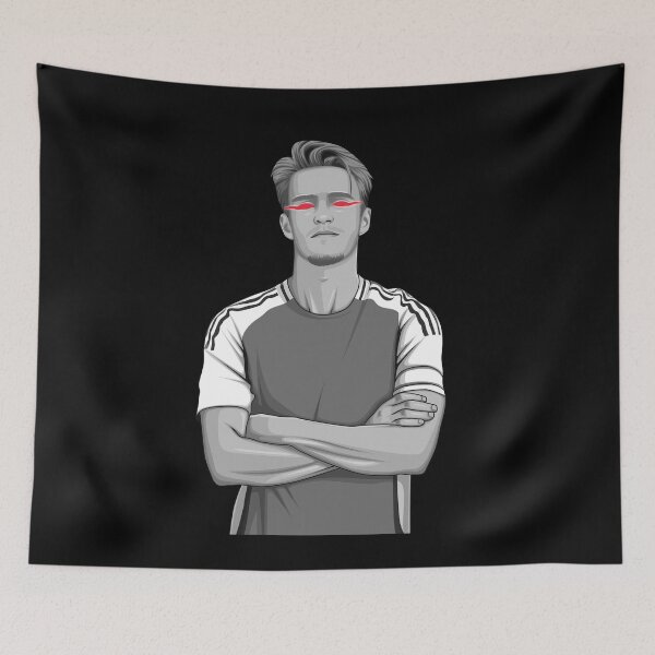 Item preview, Martin Ødegaard Black and White Version designed and sold by Aldduardo.