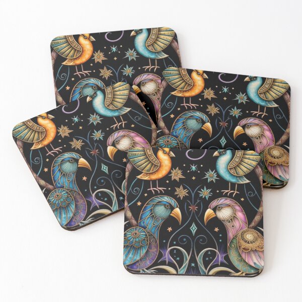 Item preview, Abstract Exotic Bird Art  designed and sold by TheDarkWardrobe.
