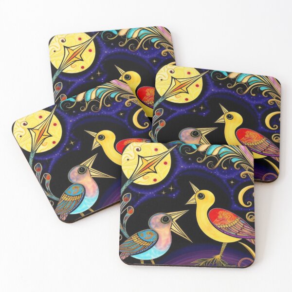 Item preview, Abstract Exotic Bird Art  designed and sold by TheDarkWardrobe.
