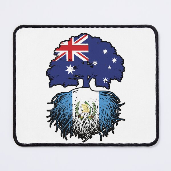 Item preview, Guatemala Guatemalan Australian Australia Tree Roots Flag designed and sold by FlagX.