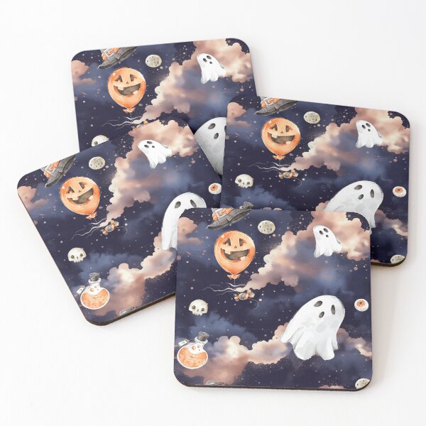Item preview, Halloween ghosts designed and sold by AN3CAFE.