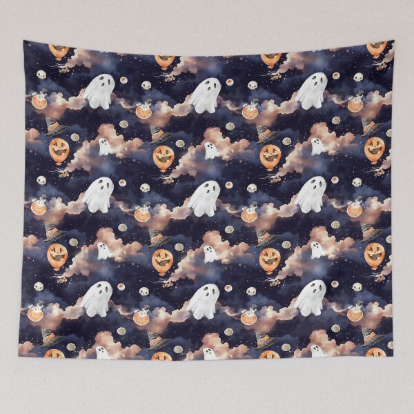 Item preview, Halloween ghosts designed and sold by AN3CAFE.