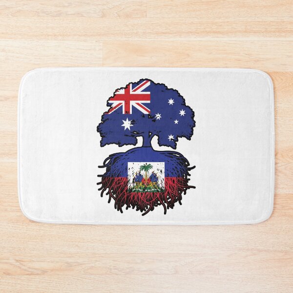 Item preview, Haiti Haitian Australian Australia Tree Roots Flag designed and sold by FlagX.