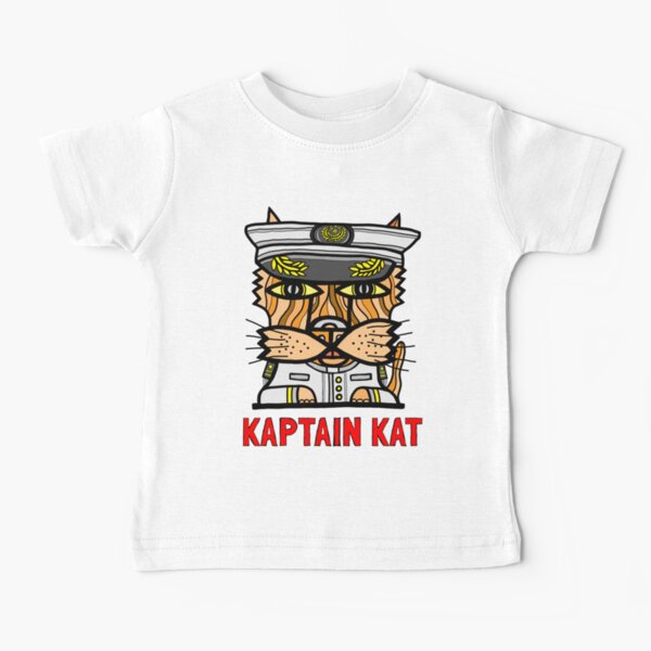 "Kaptain Kat" Baby T-Shirt