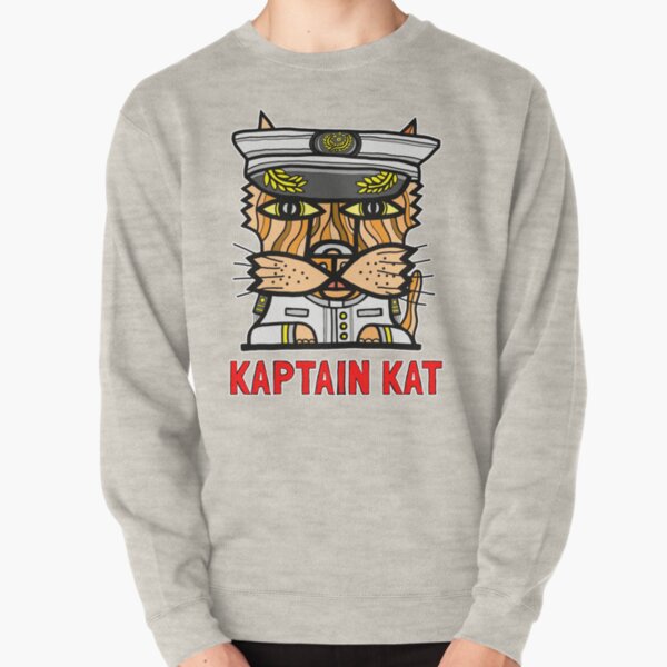 "Kaptain Kat" Pullover Sweatshirt