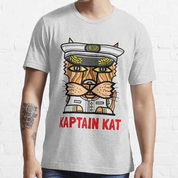 "Kaptain Kat" Essential T-Shirt