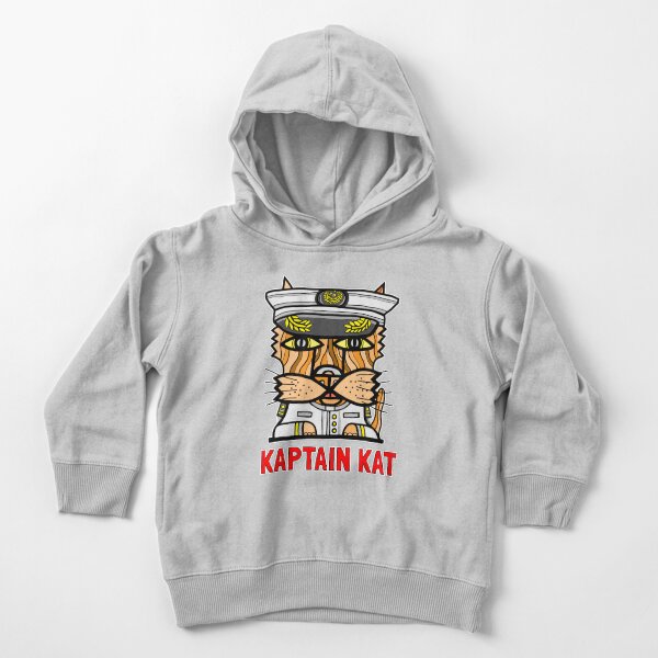 "Kaptain Kat" Toddler Pullover Hoodie