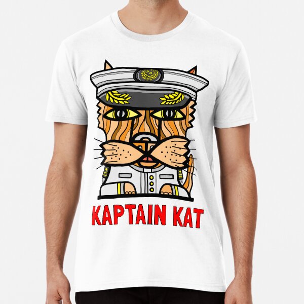 "Kaptain Kat" Premium T-Shirt
