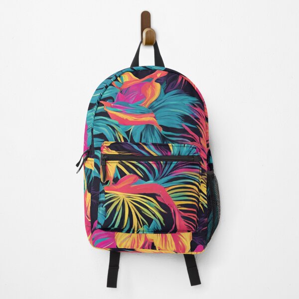 Artikelvorschau, Neon-Retro-Hawaii-Hemd-Muster entworfen und verkauft von NicMacTees.