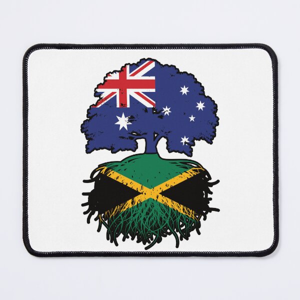 Item preview, Jamaica Jamaican Australian Australia Tree Roots Flag designed and sold by FlagX.