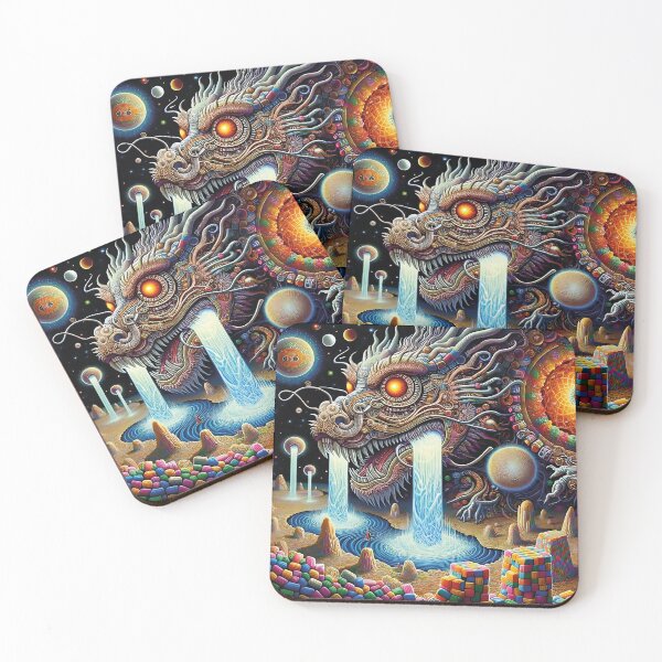 Item preview, Clockwork Dragon on Neon Marshmallow Planet designed and sold by koreatvtea.