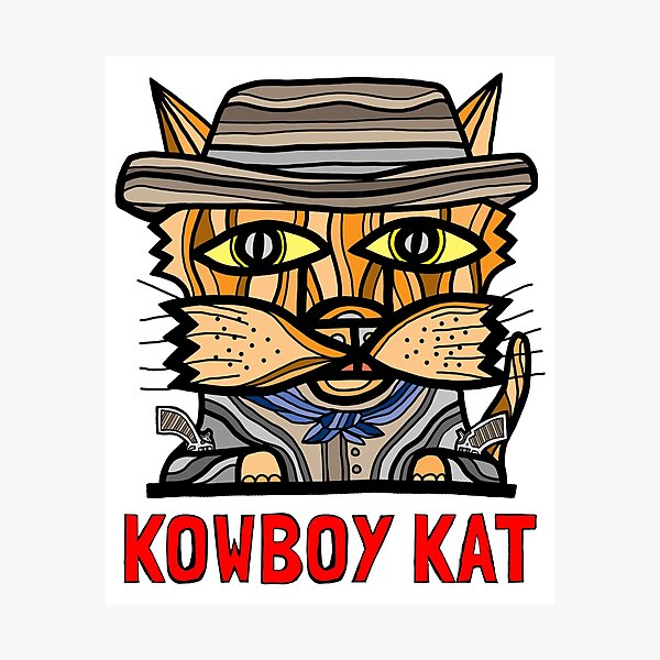 "Kowboy Kat" Photographic Print