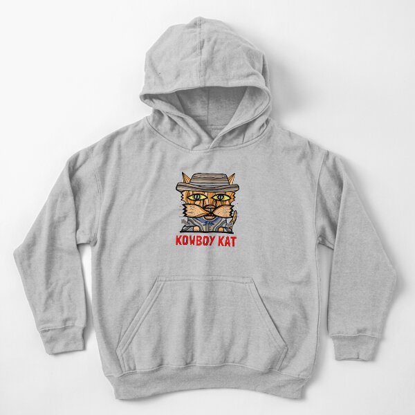 "Kowboy Kat" Kids Pullover Hoodie