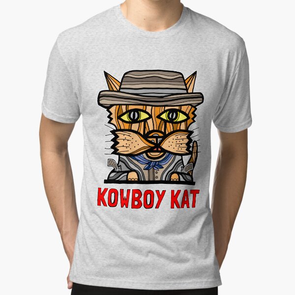 "Kowboy Kat" Tri-blend T-Shirt