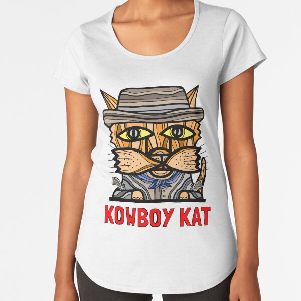 "Kowboy Kat" Premium Scoop T-Shirt